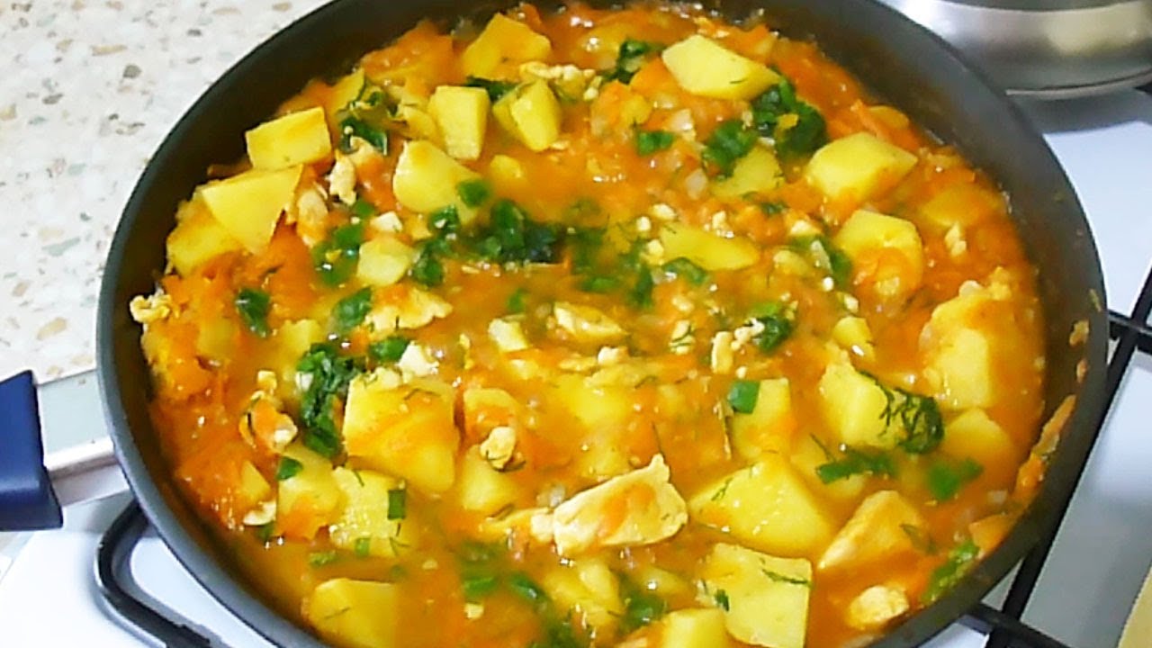 Тушеная курица с овощами: рецепты с фото пошагово