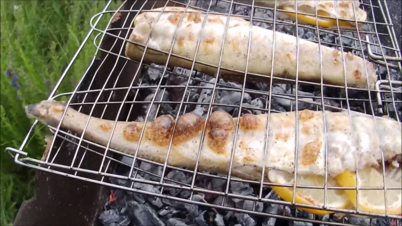 Как приготовить шашлык из рыбы на мангале