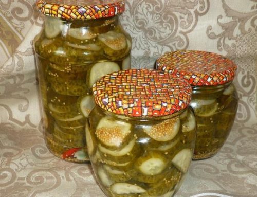 Маринованные огурцы с помидорами
