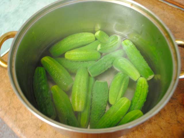 Маринованные огурцы с горчицей сухой
