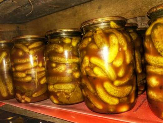 Маринованные огурцы с кетчупом чили
