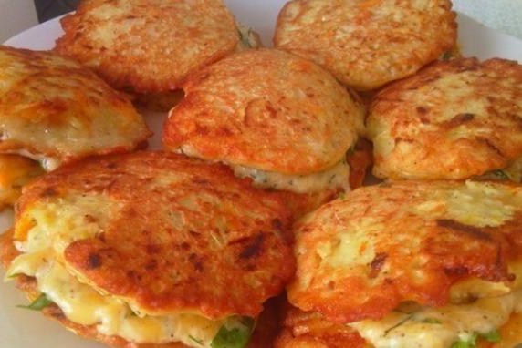 Как приготовить сладкие кабачковые оладьи