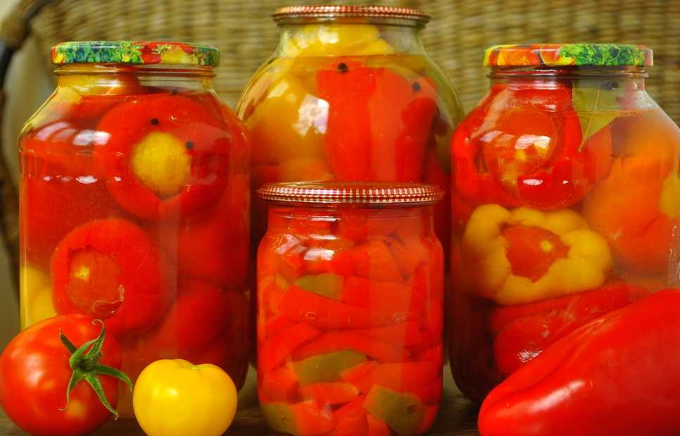 Как сделать маринованный перец фаршированный капустой