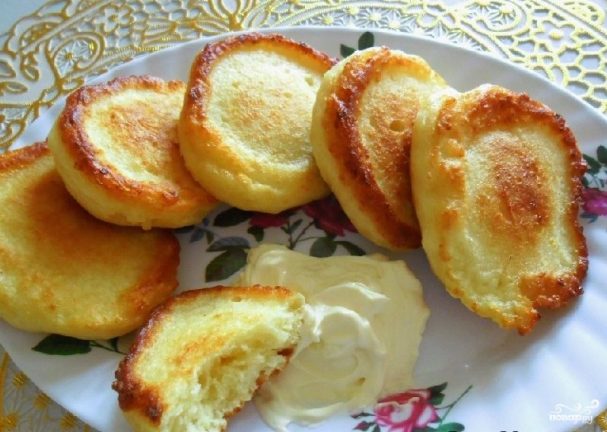 Подборка рецептов вкусных творожных оладьев