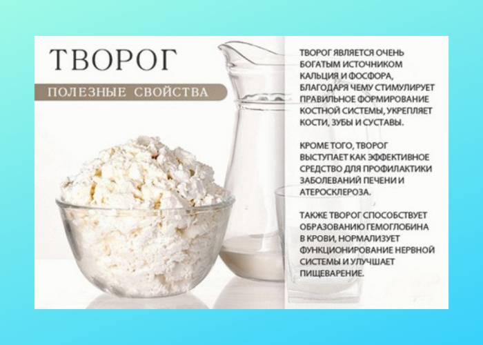 Творог на ночь