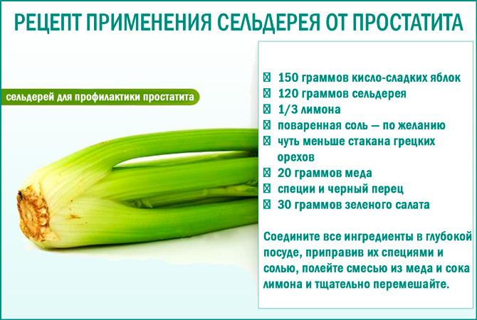 Сельдерей для здоровья мужчин с рецептами применения