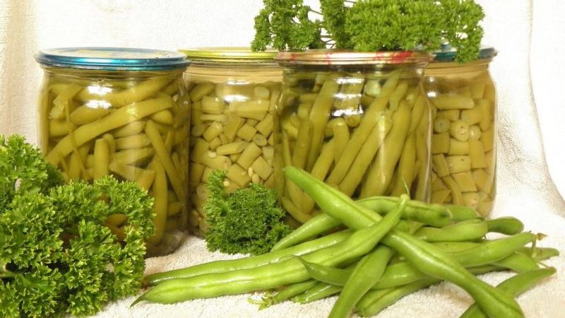 Фасоль маринованная (стручковая, спаржевая)