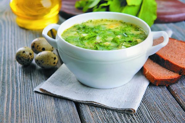 Как приготовить щи из щавеля на мясном бульоне