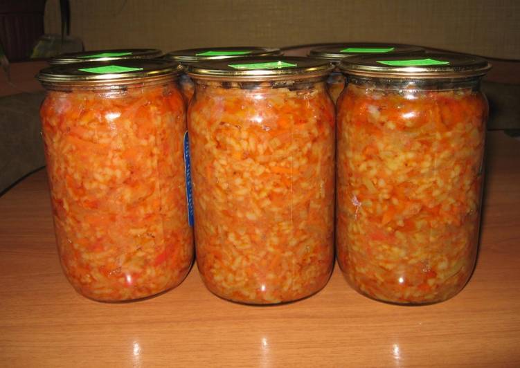 Вкусные рецепты рисовой каши с овощами на зиму