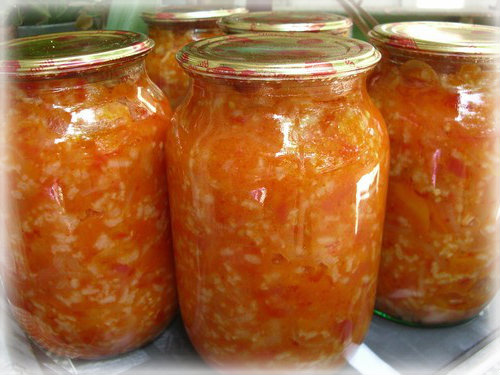 Вкусные рецепты рисовой каши с овощами на зиму