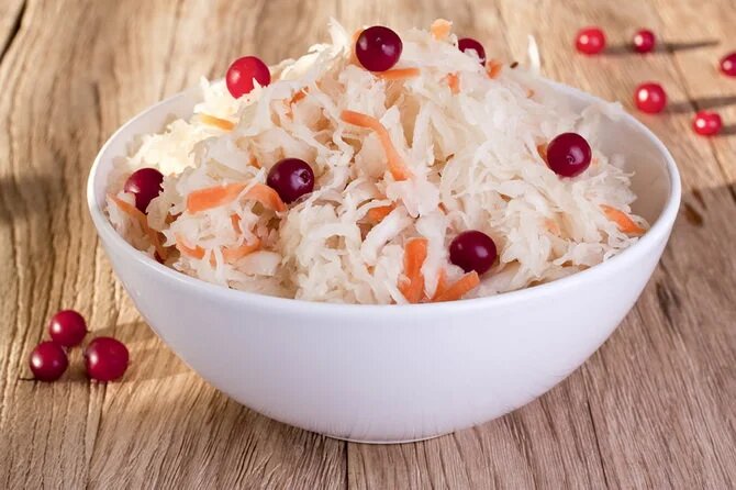 Капуста квашеная с медом