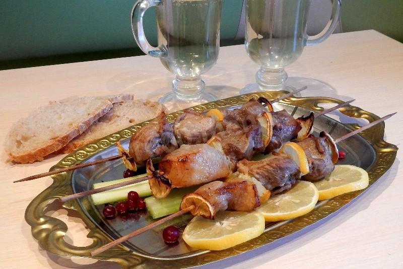 Маринад для шашлыка из свинины с лимоном и луком