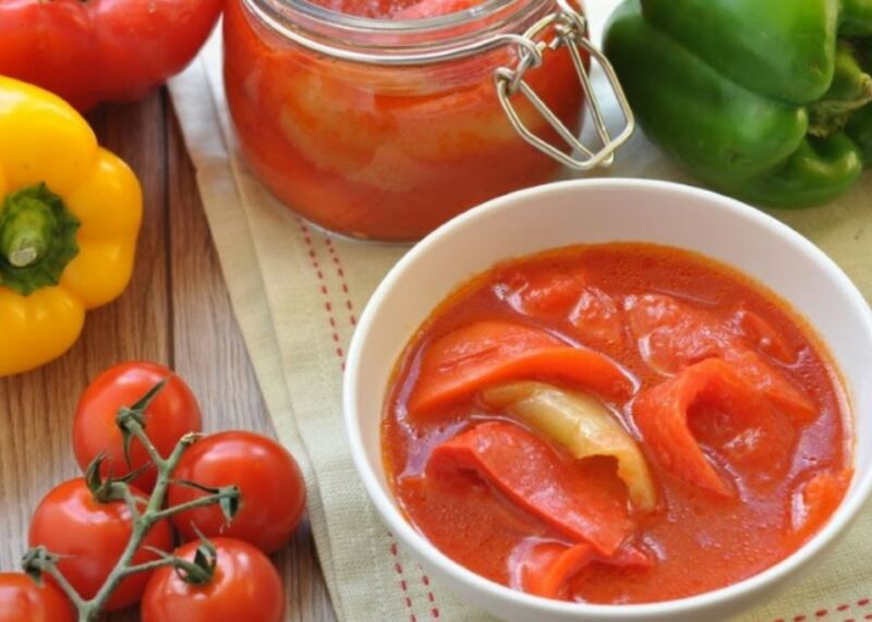 Готовим перец фаршированный морковью и луком на зиму
