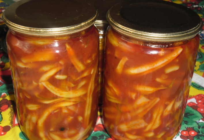 Фасоль маринованная (стручковая, спаржевая)