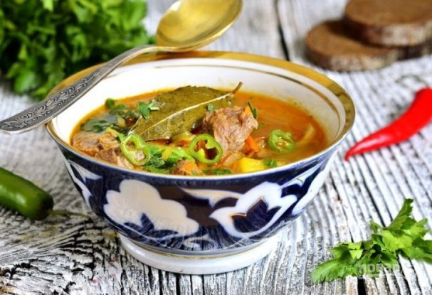 Как вкусно приготовить суп шурпа из баранины