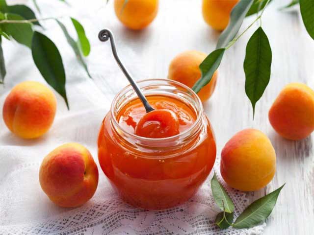 Варенье с абрикосов с лимоном дольками