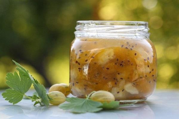 Варенье крыжовник и киви