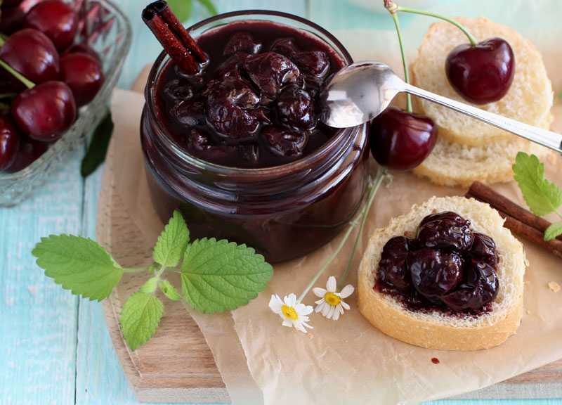 Как приготовить вкусное вишневое варенье с шоколадом
