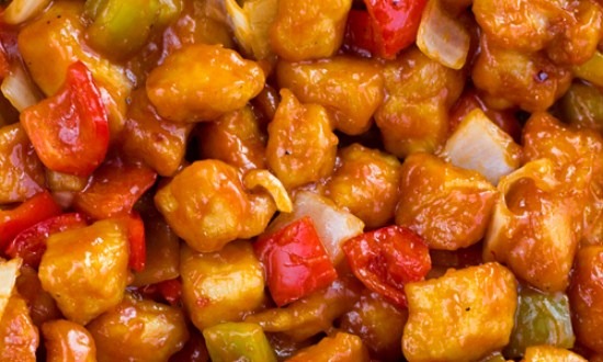 Готовим вкусную курицу в остро сладком соусе
