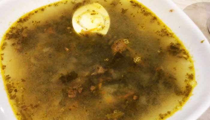 Как приготовить щи из щавеля на мясном бульоне