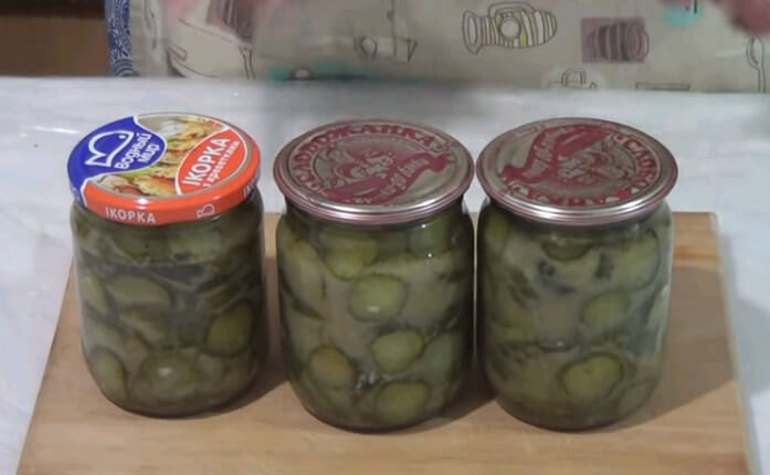 Маринованные огурцы с горчицей сухой