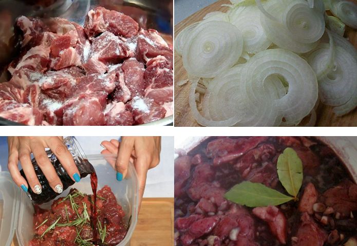 Замариновать шашлык - лучшие способы с разными маринадами