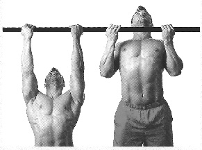 Средний обратный хват Средний обратный хват