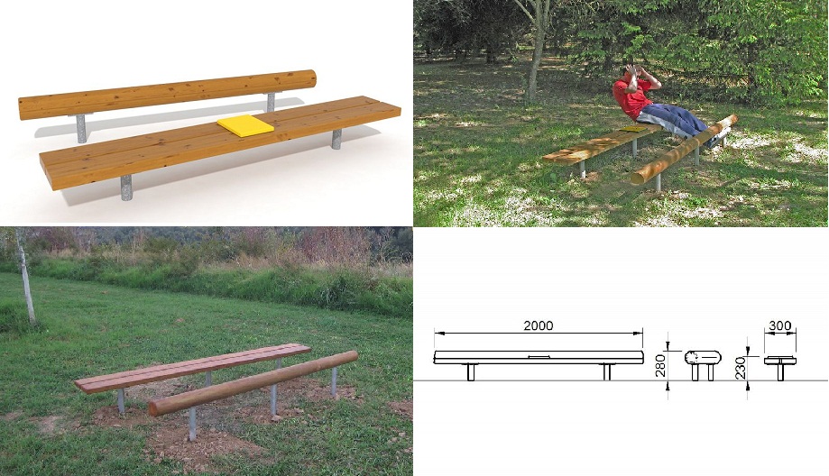 Тренажер для пресса с чертежом Тренажер для пресса с чертежом