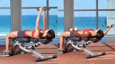 Упражнение для увеличения груди 1 Упражнение для увеличения груди 1