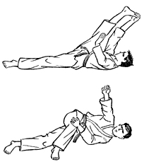 Потягивание ног