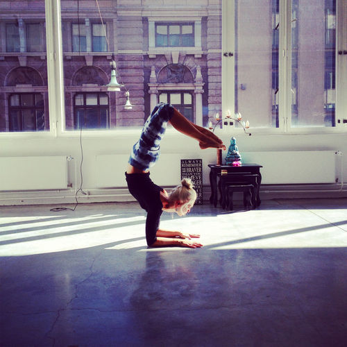 Стойка на предплечьях Стойка на предплечьях