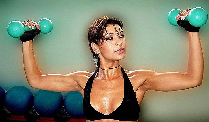 Комплекс упражнений с гантелями для дома Комплекс упражнений с гантелями для дома