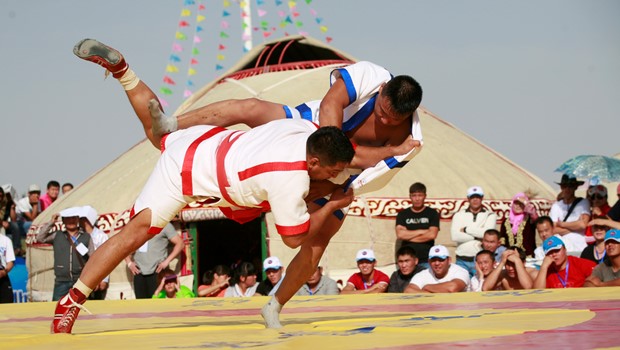 Правила соревнований по борьбе кураш