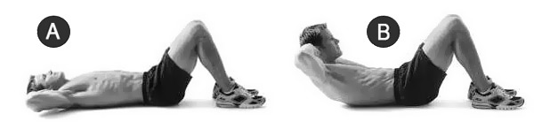 Скручивания на полу Скручивания на полу